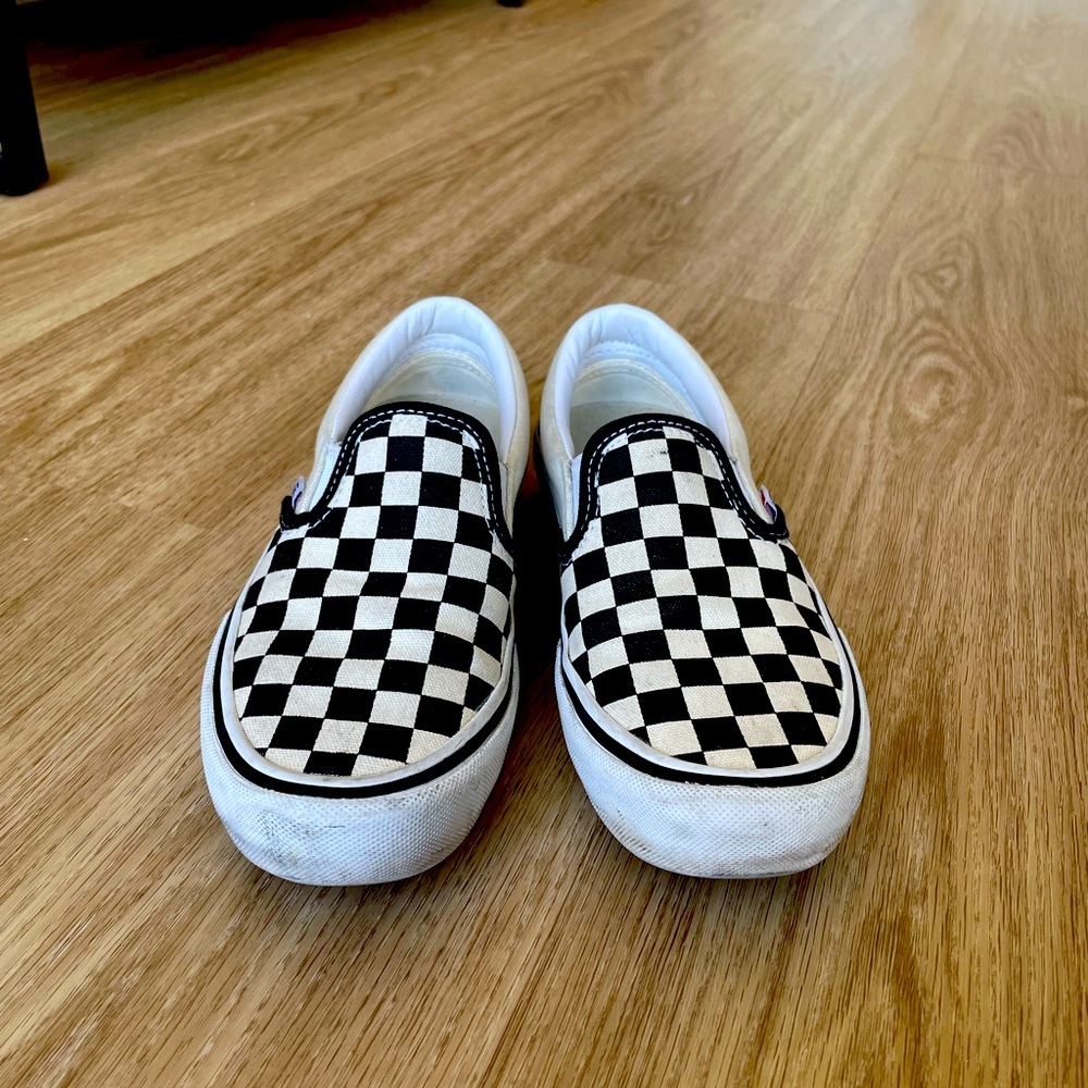 Vans classic slip-on checkerboard
